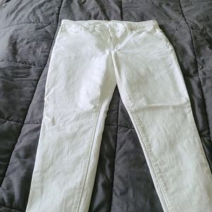 Madewell white jeans